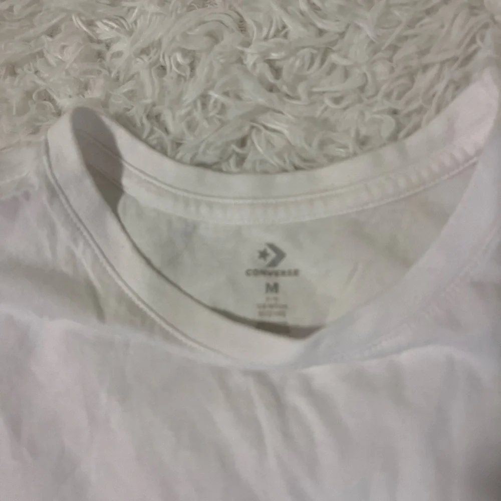 Converse White Short Sleeve Crew Tee - Kids